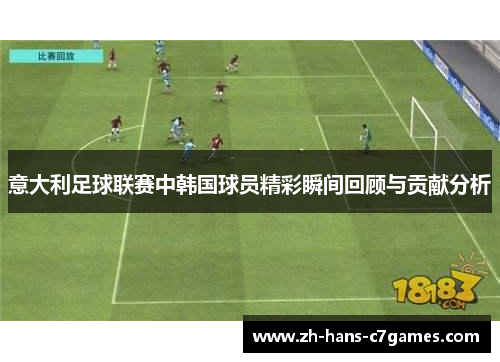 意大利足球联赛中韩国球员精彩瞬间回顾与贡献分析